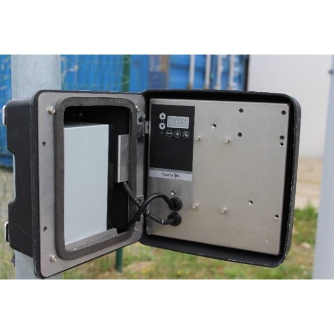 Baliza de semnalizare intermitenta - alimentare panou solar 